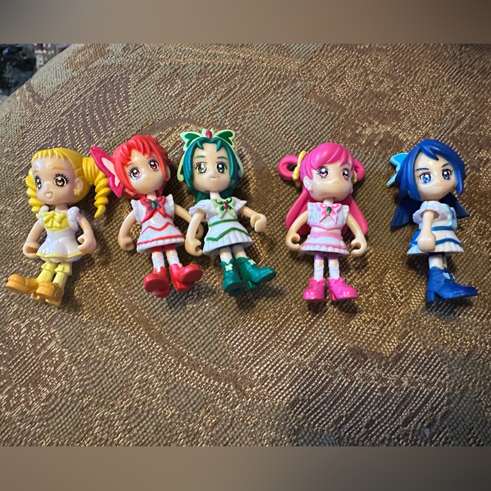 Vibrant Doll Collection with Colorful Outfits